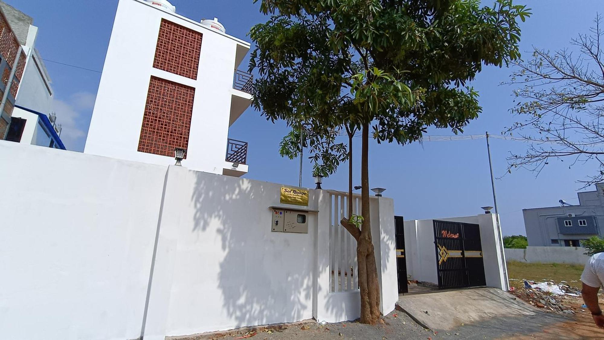 Sol Rouge Private Pool Villa Auroville Exterior photo